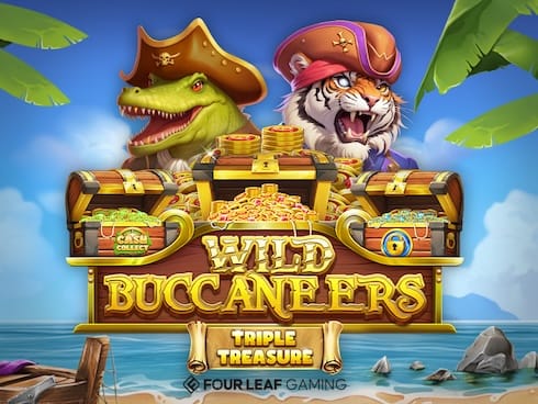 WILD BUCCANEERS TRIPLE TREASURE screenshot